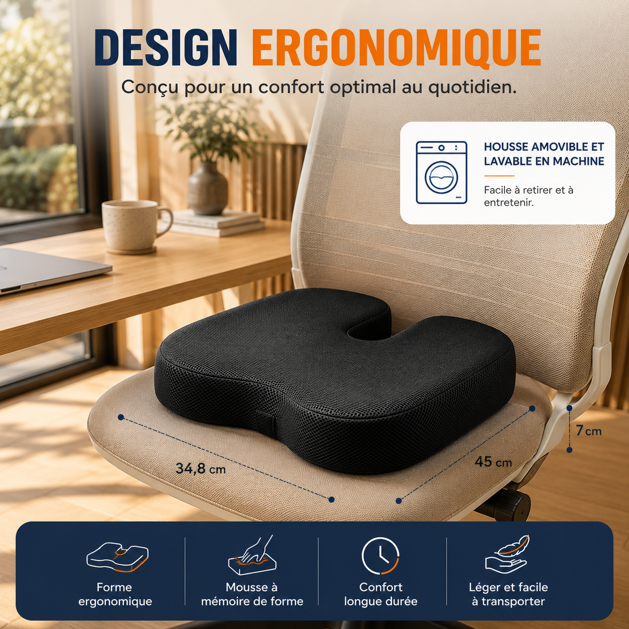 Coussin Gel Coccyx Ergowova™