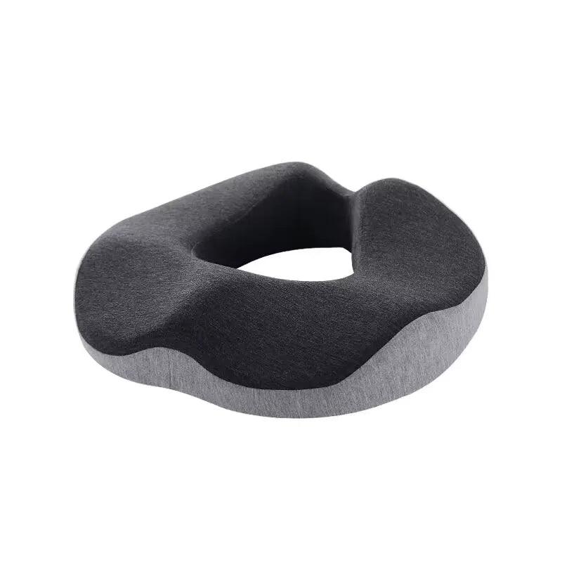Coussin fessier ergonomique Ergowova découpe en U fond blanc