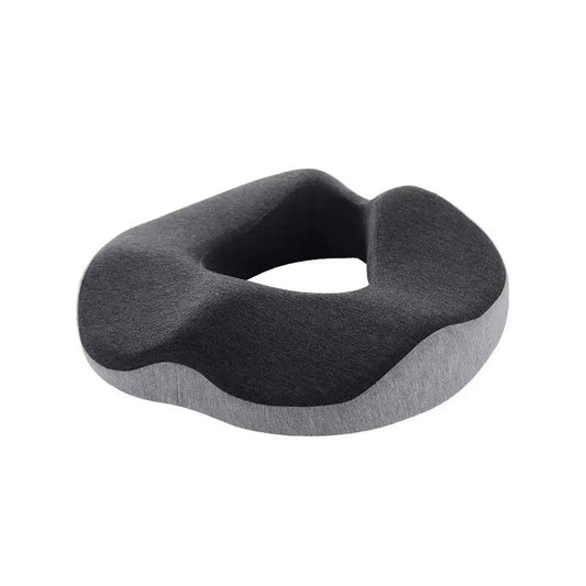 Coussin fessier ergonomique Ergowova découpe en U fond blanc